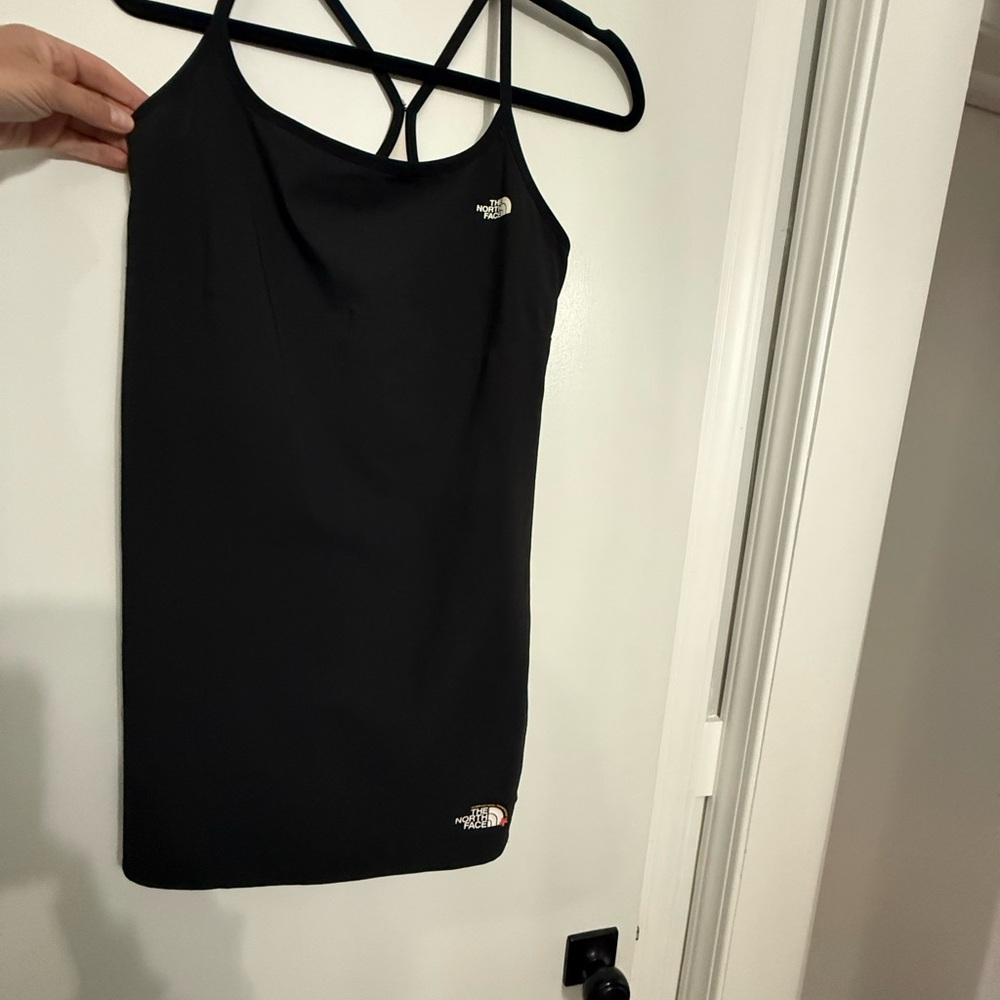 The North Face Women's Black dress with built in no-show shorts- adventure dress